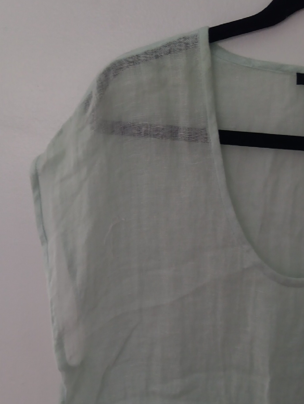 Eileen Fisher  Scoop Neck Linen Top #3665 - Picture 3 of 6